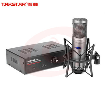 得胜(TAKSTAR) CM-450-L电子管电容麦克风直播设备手机声卡套装电脑录音棚电台话筒