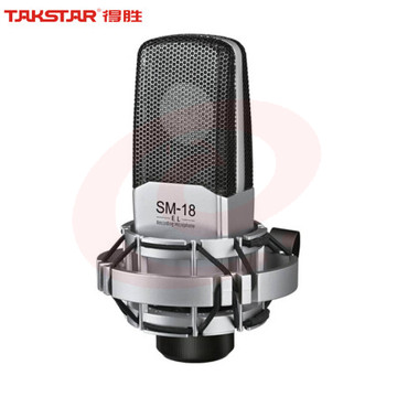 得胜(TAKSTAR) SM-18 EL麦克风K歌直播设备专业录音唱歌话筒手机电脑通用