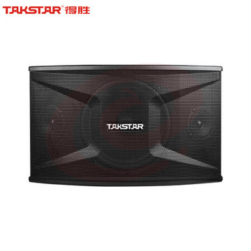 得胜(TAKSTAR)EKT-10L卡包音箱 家用卡拉OK会议室卡包音箱(对) 黑色