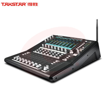 得胜(TAKSTAR)XR26 专业26路数字调音台 视频会议工程舞台户外演出自带Wi-Fi热点无线调试音频调音台