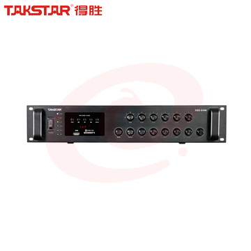 得胜(TAKSTAR)EBS-24M(2023款) 功率放大器广播合并功放 定压定阻功率放大器