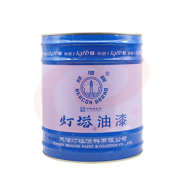 灯塔牌油漆 灯塔油漆DTK醇酸调和漆金属漆防锈漆栏杆铁门彩钢瓦翻新  16kg/桶(下单备注颜色)