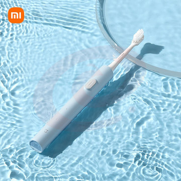 小米(MI) T200 米家声波电动牙刷 声波洁牙 柔感护龈 声波振动 高效清洁 超长续航 情侣双色 蓝色
