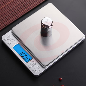 电子秤厨房秤0.1g/3kg蛋糕烘焙秤厨房食物秤