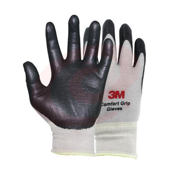 3M 舒适型防滑耐磨手套,灰色(M-XL号可选)