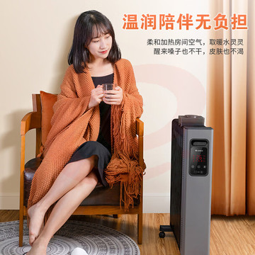 格力 NDY22-X6022B 智能WIFI控制2200W 取暖器家用13片电暖器电暖气