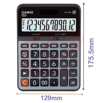 卡西欧 DX-120B 计算器 (单位：个)