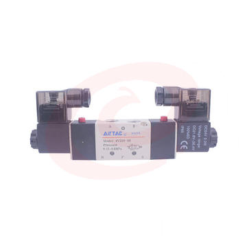 亚德客(AirTAC) 4V22008B内部先导式电磁阀,2位5通,双电控,DIN插座式