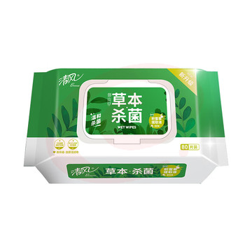 清风	御本草系列湿巾 80片/包