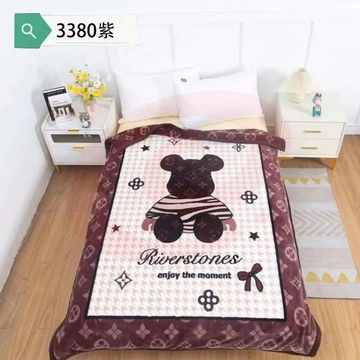 单人加厚法兰绒毛毯150mm*200mm