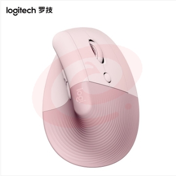 罗技（Logitech） Lift无线人体工学垂直鼠标 Vertical无线蓝牙轻音办公鼠标中小手型 粉色