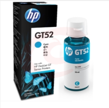 惠普(HP)GT52原装墨水 青色墨水补充液 单位：个
