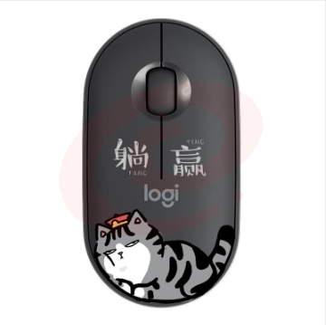 罗技（Logitech）LOGITECH PEBBLE无线蓝牙鼠标 静音便携鼠标