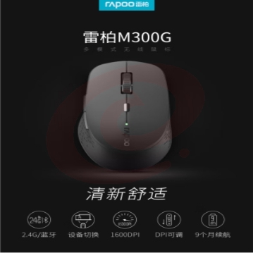 雷柏（Rapoo） M300G 无线蓝牙鼠标