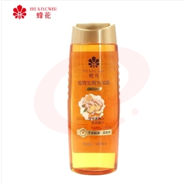 蜂花(BEE&FLOWER)植物洗发露 去屑 强根健发 含生姜+皂角精华 400ml