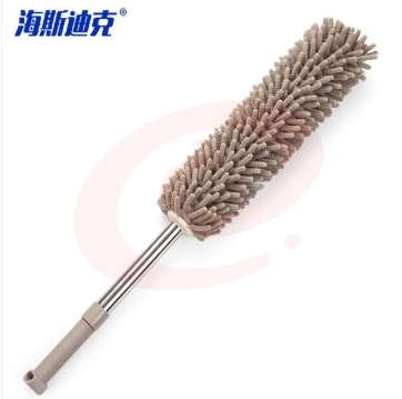 海斯迪克 HZL-36 雪尼尔除尘掸可伸缩除尘掸 汽车扫灰清洁工具 卡其色.