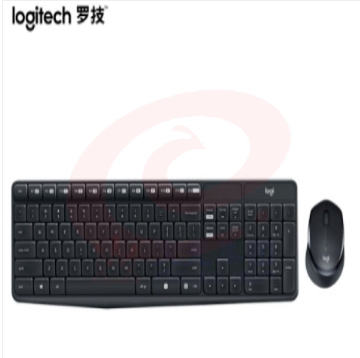 罗技(Logitech)MK315 键鼠套装 无线键鼠套装办公键鼠套装 静音 全尺寸 黑色(.208)
