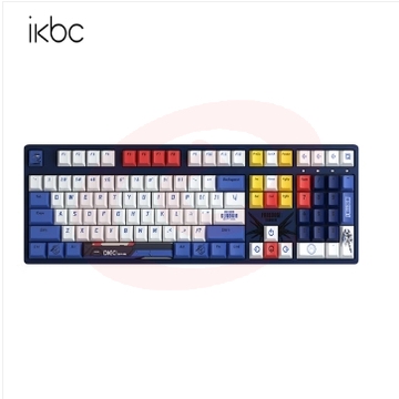 ikbc W210高达自由 键盘 无线机械键盘 无线键盘 机械键盘 樱桃键盘 cherry机械键盘 茶轴