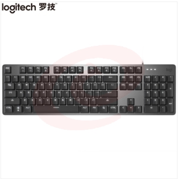  罗技（Logitech）K845 机械键盘 有线键盘 办公键盘 全尺寸 单光 黑色 TTC轴 红轴