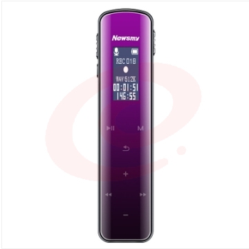 纽曼（Newsmy）录音笔 V29 16G 大电量长待机 触控键专业高清远距降噪声控FM收音机 学习培训会议留证 渐变紫 