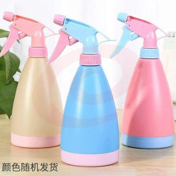 青意萱 84酒精消毒喷壶糖果色透明色小喷壶 家用消毒浇水喷壶手压式浇花塑料壶 糖果色喷壶500ml(1个装)