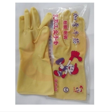 快乐娃 胶皮手套1双 (M和 L号下单请备注】