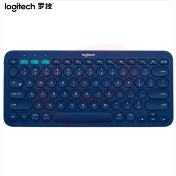 罗技(Logitech)K380 键盘 无线蓝牙键盘 办公键盘 女性 便携 超薄键盘 笔记本键盘 蓝色