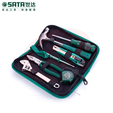 世达(SATA)7件基本组套/家用五金工具 基本组套 电工综合组套06001