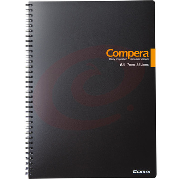 齐心 CPA4807 Compera双螺旋PP面本 A4 80张