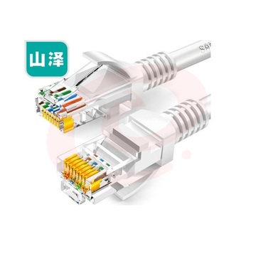 山泽(SAMZHE)ZW-02 超五类网线 CAT5e类高速百兆网线 2米 贝吉色 (