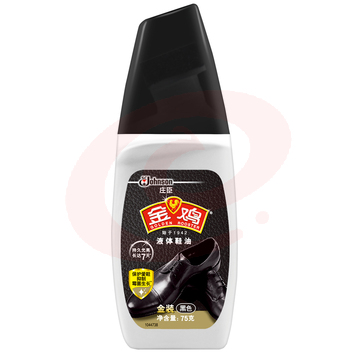 金鸡 液体鞋油 75g*1支 黑色鞋油 皮鞋护理