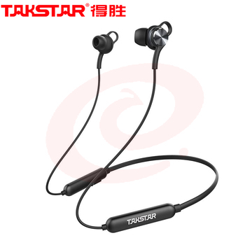 得胜 AW1 入耳式无线运动蓝牙耳机 超长续航 哑光黑