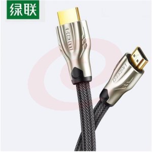绿联 UGREEN 11195 HDMI高清线2.0版 HD102 3D信号音视频线 4K数字高清线 圆线 10米