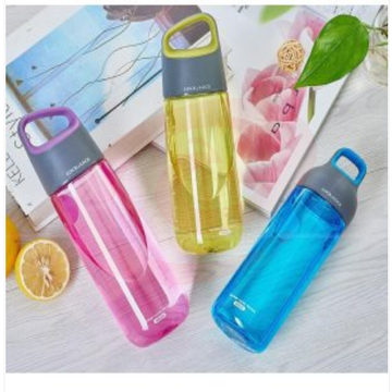 LOCK HLC836 塑料水杯 运动便携水杯 绿色 590ml  (