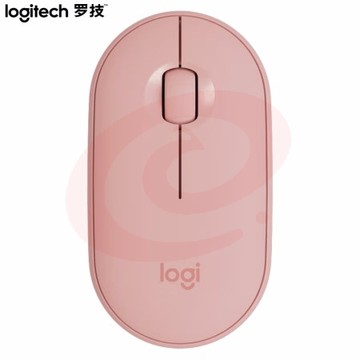 罗技(Logitech)Pebble鹅卵石 鼠标 无线蓝牙鼠标 办公鼠标 轻音鼠标 女性鼠标 便携鼠标 对称鼠标 玫瑰粉