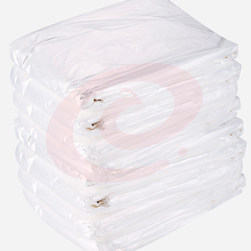 白色垃圾袋100cm*120cm透明塑料袋50只/包 Jd.4包起售 (偏远区域下单前请电话咨询)