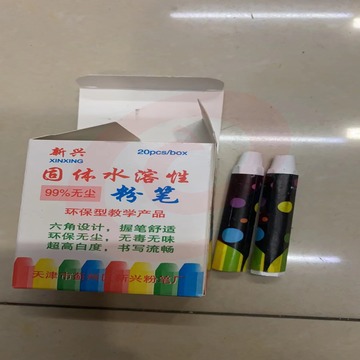新兴水溶性粉笔 白色(20只/盒、72盒)