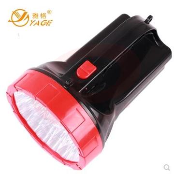 雅格 (YAGE) 充电式LED手电筒/手提灯/防汛抢险探照灯/25灯 强弱双档 YG-3507