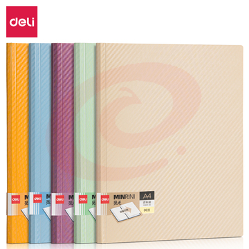 得力(deli) 30页试卷册文件夹 混色PQ601-30
