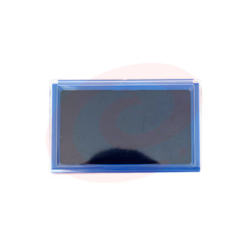 晨光快干印台(透明方)蓝财务专用印台 方形透明印泥VG-AYZ97513B 2个装