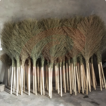 卫大扫把竹马路扫竹子