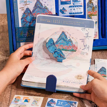 笔记本子礼盒套装