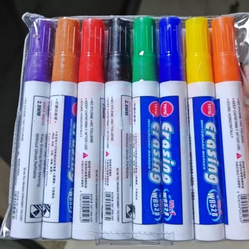 可擦白板笔 红色 8支/盒